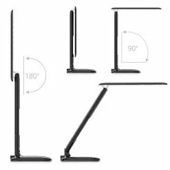 Kwmobile Schreibtischlampe LED, Dimmbar, USB, Uhr, Temperatur, Kalender, Schwarz -Tischlampen Verkäufe bd91d000a94ed63e48f8bd502ce1c76d8fee53b9 schreibtischlampe kwmobile led