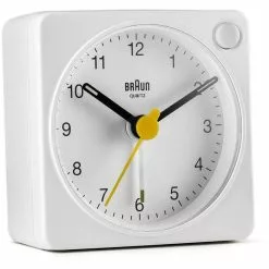 Braun Wecker BC02XW Quarz, Weiß