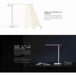 Xiaomi Schreibtischlampe Mi LED Desk Lamp 1S, Dimmbar, Weiß, Mit Standfuß, App-steuerbar -Tischlampen Verkäufe c2171419d3c56bfde81cff457f56090a3c6a6897 schreibtischlampe xiaomi mi led desk lamp 1s