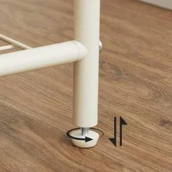 Songmics Garderobenständer HSR07W, Mit Schuhablage, Metall, Weiß -Tischlampen Verkäufe c22b1e53e0f6880fd7c7ce51cf1eeb11899a5c86 garderobenstaender songmics hsr07w