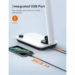 TaoTronics Schreibtischlampe TT-DL092 LED, Standfuß, Dimmbar, USB, Lichtsensor -Tischlampen Verkäufe c373a006cc5a80182cad3a64a9481804fdbb0c64 schreibtischlampe taotronics tt dl092 led