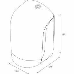 Katrin Handtuchspender Inclusive Centerfeed M, 92124, Kunststoff, Für Rollenhandtücher, Schwarz -Tischlampen Verkäufe c4c6d88d1656d9c54d249912b5006b0feaae801a handtuchspender katrin inclusive centerfeed m