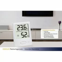 TFA Thermo-Hygrometer 30.5041.02 Innen, Digital, Weiß -Tischlampen Verkäufe c84bc016e4b5dad7b3377d68ed54251612390413 thermo hygrometer tfa 30.5041.02 innen