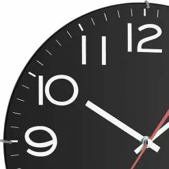 TFA 60.3509 Funkuhrwanduhr Schwarz -Tischlampen Verkäufe c9374ae49426c36101c68d73ef279b0434cb5d7a wanduhr tfa 60.3509 funkuhr