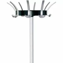 Kerkmann Garderobenständer Public Classic, 6277, Mit 24 Haken, Metall, Silber / Schwarz -Tischlampen Verkäufe ca0e7349750888f8a74da7e98f59e656ea32ea8c garderobenstaender kerkmann public classic 6277