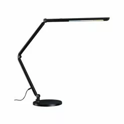 Paulmann Schreibtischlampe FlexBar, Standfuß, Dimmbar, Schwarz