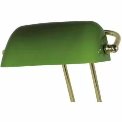 SEA-CLUB Schreibtischlampe 1292G Bankerlampe, Messing Poliert, Grün, Mit Standfuß -Tischlampen Verkäufe cd8d4dbb19a669abb27b50488f7a845a5a1245dd schreibtischlampe sea club 1292g bankerlampe
