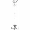 Haku-Möbel Garderobenständer 88783, Mit 8 Haken, Metall, Anthrazit