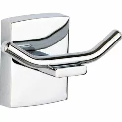 Tesa Handtuchhalter Klaam Mantelhaken, 40263, Wandhaken, Metall, Silber, Ohne Bohren