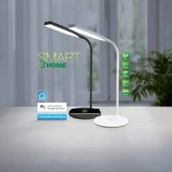 InLine Schreibtischlampe SmartHome Schwarz LED, Dimmbar, USB, QI-Ladegerät, App-fähig, Standfuß -Tischlampen Verkäufe cfc4f2552dde57180475cc183e9d9d2da0cad366 schreibtischlampe inline smarthome led schwarz