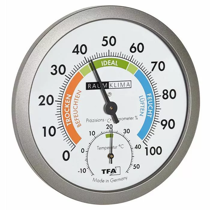 TFA Thermometer 45.2042.50, Innen, Analog, Mit Hygrometer 1 TFA Thermometer 45.2042.50, Innen, Analog, Mit Hygrometer