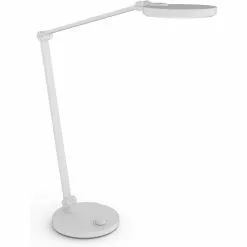 FeinTech Schreibtischlampe LTL00120 LED, Dimmbar, Standfuß, Weiß -Tischlampen Verkäufe d674c9cbf486b67d0be83843500a747920fc295c schreibtischlampe feintech ltl00120 led