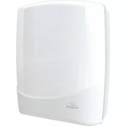 Fripa Handtuchspender 2340038, Kunststoff, Für 800 Falthandtücher, Weiß