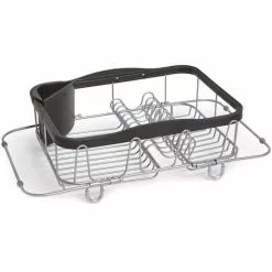 Umbra Abtropfgestell Sinkin Multi-Use Rack, Geschirr & Besteck, Metall, 36,5x14x29cm, Schwarz -Tischlampen Verkäufe d7b4cd5061e0e9910cbffe52bc07c9cbe961db52 abtropfgestell umbra sinkin multi use rack