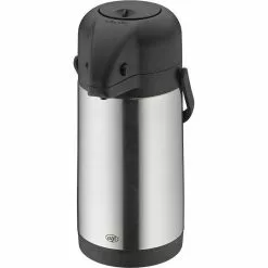 Alfi Thermoskanne TT 0837205250, Pumpkanne XXL, Isolierkanne, Edelstahl Mattiert, 2,5 Liter -Tischlampen Verkäufe d7be3355ae0238acffa1ca84532eb8110c6fe593 thermoskanne alfi tt 0837205250 pumpkanne xxl