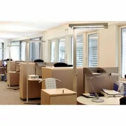 Luxo Schreibtischlampe Air T80 LED, Dimmbar, Aluminiumgrau, Mit Tischklemme -Tischlampen Verkäufe d8bac2cad4e9b1af54757d22a4889c2b6b3f056d schreibtischlampe luxo air t80 led