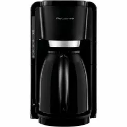 Rowenta Kaffeemaschine CT 3808 Adagio Thermo, Kunststoff, Edelstahl, 12 Tassen, Schwarz