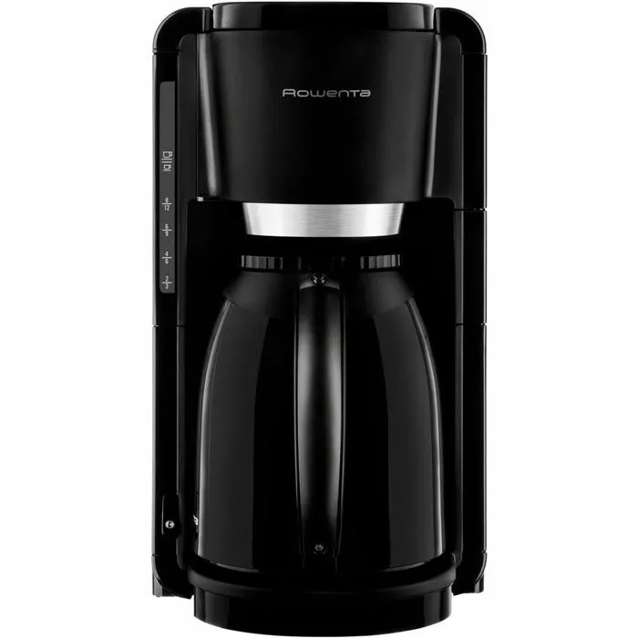 Rowenta Kaffeemaschine CT 3808 Adagio Thermo, Kunststoff, Edelstahl, 12 Tassen, Schwarz 1 Rowenta Kaffeemaschine CT 3808 Adagio Thermo, Kunststoff, Edelstahl, 12 Tassen, Schwarz