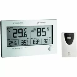TFA Thermo-Hygrometer 30.3049 Twin Plus Funk, Digital, Innen/außen