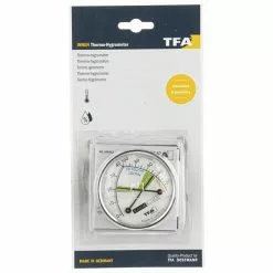 TFA Thermo-Hygrometer 45.2024 Analog, Verchromt -Tischlampen Verkäufe db2d90285d068050e83fc53767318e3de0e68b1b thermo hygrometer tfa 45.2024 innen