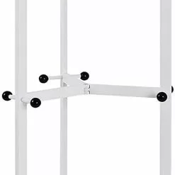 Haku-Möbel Garderobenständer 88380, Mit 12 Haken, Metall, Weiß -Tischlampen Verkäufe dca7964e016ac0dc4a703296cbee24d50dd999c8 garderobenstaender haku moebel 88380