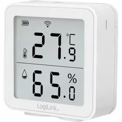 LogiLink Thermo-Hygrometer SC0116, Innen, Digital, Mit App