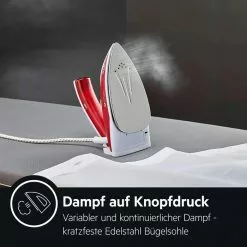 AEG Bügeleisen DBT 800 Motion, Rot, Reisedampfbügeleisen, Klappbar, 800 Watt, 60ml -Tischlampen Verkäufe e429f580451d59782f245cb9c9fa261aea3d4c50 buegeleisen aeg dbt 800 motion rot
