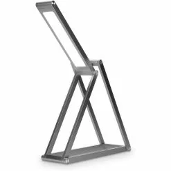 Kwmobile Schreibtischlampe LED, Standfuß, Dimmbar, USB, Faltbar, Mit Akku, Silber -Tischlampen Verkäufe e7c208391a392e76165ce4e24b6ea40d2143c65a schreibtischlampe kwmobile led