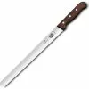 Victorinox Schinkenmesser Wood 5.4230.30, Abspeckmesser, 30cm Klinge, Edelstahl, Holzgriff