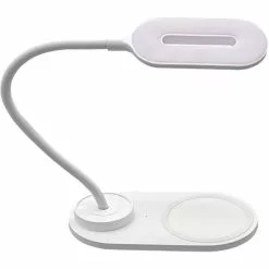 Denver Schreibtischlampe LQI-55 LED, Standfuß, QI-Ladegerät -Tischlampen Verkäufe ebbd4e34f6b6326e9c86da64c1d67c835db99c4e schreibtischlampe denver lqi 55 led