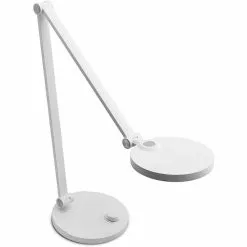 FeinTech Schreibtischlampe LTL00120 LED, Dimmbar, Standfuß, Weiß -Tischlampen Verkäufe f046f1ff62e5f1f8ace50ed82721e18504041507 schreibtischlampe feintech ltl00120 led