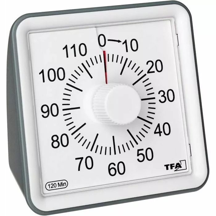 TFA Timer 38.2043.10 Visual, Tischuhr, 120 Min. 2 TFA Timer 38.2043.10 Visual, Tischuhr, 120 Min. – Bild 2