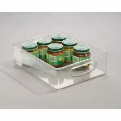 IDesign Aufbewahrungsbox Linus Binz 63698, 3,9L, Kunststoff, Transparent, A5, 26 X 21 X 8cm -Tischlampen Verkäufe f20fbf9efa1dacaa63ea8c69d6a8c02a26bcd0b0 aufbewahrungsbox idesign linus binz 63698 3 9l