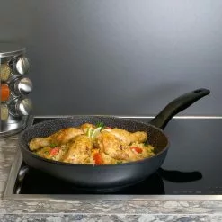 STONELINE Pfanne 7355, Schmorpfanne Ø 24cm, Aluminium, Antihaftbeschichtet, Induktionsgeeignet -Tischlampen Verkäufe f88ddee3d954aa37d4fcb0c2b9236172a809a045 pfanne stoneline 7355 schmorpfanne durchschnitt 24cm