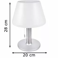 ChiliTec Schreibtischlampe Foco Cadena LED, IP44, Dimmbar, Mit Standfuß, Mit Akku, Solar -Tischlampen Verkäufe fc4b2b356b709c37b7c03a445488ccb675e2fff3 schreibtischlampe chilitec foco cadena led