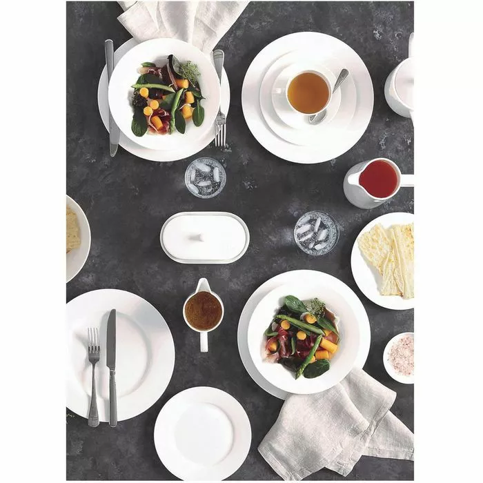 Maxwell & Williams Maxwell&Williams Tafelservice Cashmere BC188232, Kombiservice Für 6 Personen, Weiß, Rund, 30-teilig 2 Maxwell & Williams Maxwell&Williams Tafelservice Cashmere BC188232, Kombiservice Für 6 Personen, Weiß, Rund, 30-teilig – Bild 2