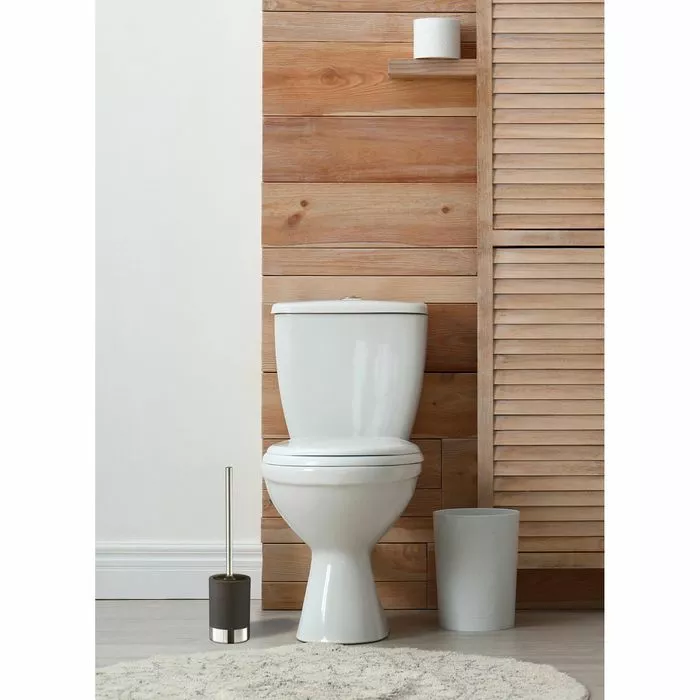 Zeller WC-Bürste Schwarz, Bürstenhalter Aus Kunststoff 2 Zeller WC-Bürste Schwarz, Bürstenhalter Aus Kunststoff – Bild 2