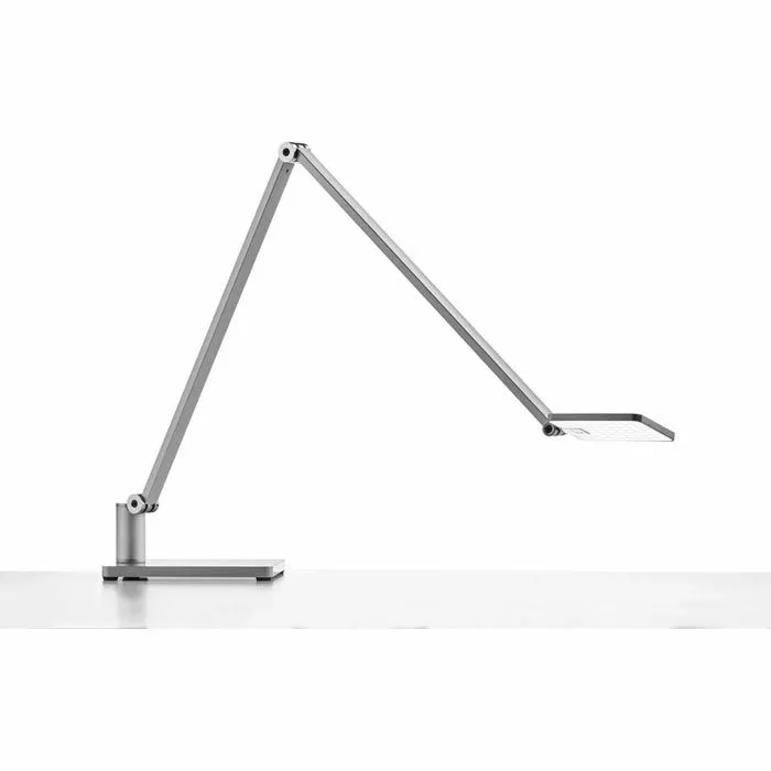 Novus Schreibtischlampe Attenzia Task LED, Dimmbar, Silber, Mit Standfuß 2 Novus Schreibtischlampe Attenzia Task LED, Dimmbar, Silber, Mit Standfuß – Bild 2