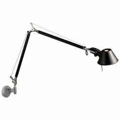Artemide Tolomeo Mini Wall Lamp Wandleuchte, Schwarz