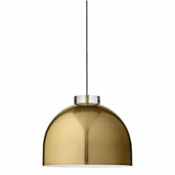 AYTM Luceo Round Lamp Large, Gold/Clear