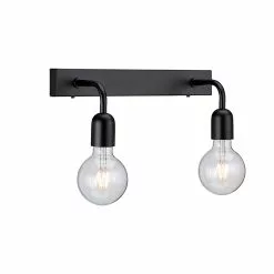 Belid Regal Wall Lamp 2, Matt Black