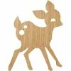 Ferm Living Kids My Deer Wall Lamp, Oiled Oak