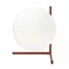 Flos IC Lights T2 Table Lamp, Burgundy Red
