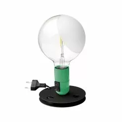 Flos Lampadina Table Lamp, Green