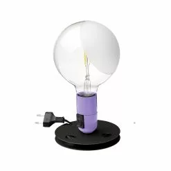 Flos Lampadina Table Lamp, Violet
