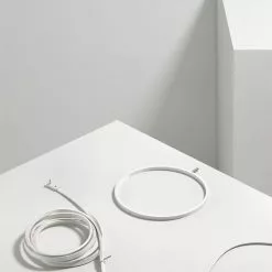 Flos Wirering Wall Lamp, White Cable/White Ring -Tischlampen Verkäufe flos wirering wall lamp white cable 2 1