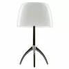 Foscarini Lumiere Table Lamp, Black Chrome/Warm White
