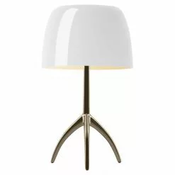 Foscarini Lumiere Table Lamp Dimmer, Champagne/Warm White