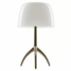 Foscarini Lumiere Table Lamp Dimmer, Champagne/White