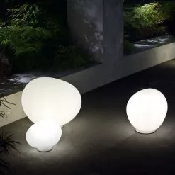 Foscarini Outdoor Gregg Floor Lamp M, White -Tischlampen Verkäufe foscarini outdoor gregg floor lamp m white 1